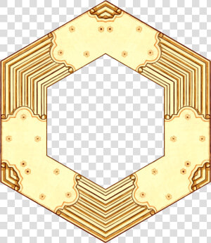 Hexagonal Frame 4  HD Png Download