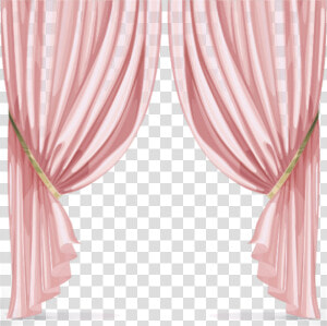  mq  pink  window  curtains   Pink Curtain Transparent Background  HD Png Download