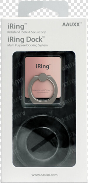 Dock Set Rosegold Black   Iring  HD Png Download