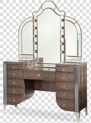 Black Bedroom Vanity  HD Png Download