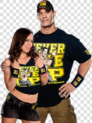  ​img    John Cena And Aj Lee 2018  HD Png Download