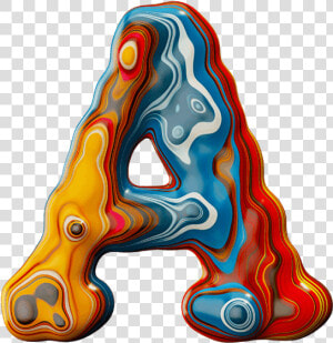 Paint Melt Font   Letter A Images Png  Transparent Png