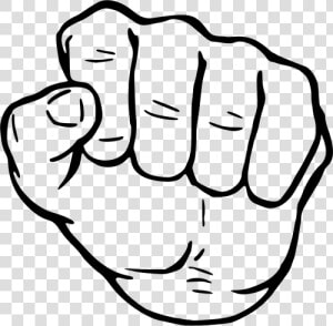 Fist Symbol   Hands In Handcuffs Drawing  HD Png Download
