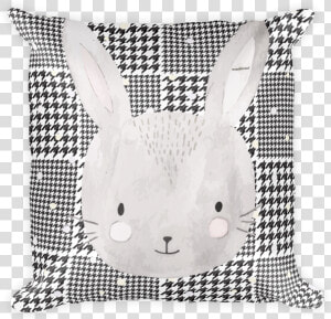 Cute Watercolor Rabbit Print   Domestic Rabbit  HD Png Download