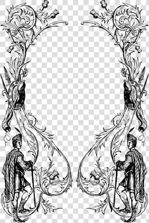 Scotland Frame   Png Frame Sword  Transparent Png