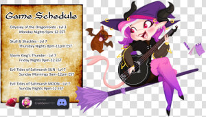 Banner With Games And Times  Calendar At Bottom Of   Cartoon  HD Png Download