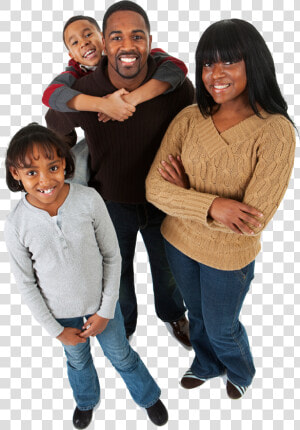 Happy African Family Png   Png Download   Happy Black Family Png  Transparent Png
