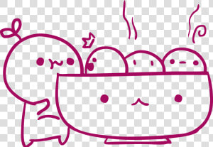 Tangyuan Stuffing Baozi Mochi Zongzi  HD Png Download
