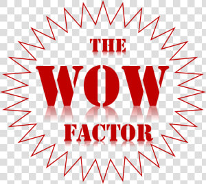 Wow Factor   Graphic Design  HD Png Download