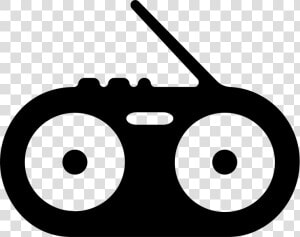 Boombox   Circle  HD Png Download
