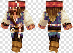 Pirates Of The Caribbean Skin Minecraft  HD Png Download