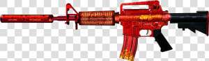  free  fire  freefire  garena  weapon  m4a1  arma  skin   Colt M4a1 Daniel Defense Rail  HD Png Download