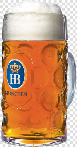 Marzen Mug Transparent   Hofbrauhaus Beer  HD Png Download