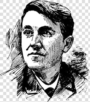 Didn T Smile Often   Thomas Alva Edison  HD Png Download