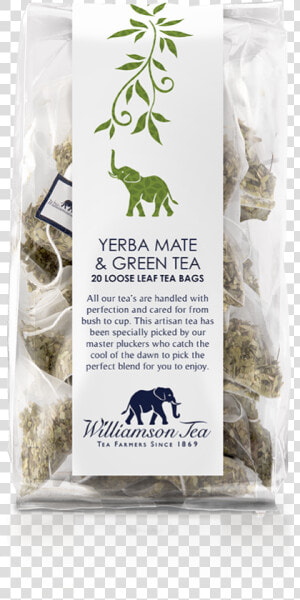 Energising Yerba Mate  amp  Green Tea   African Grey  HD Png Download
