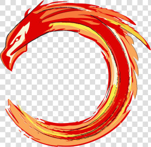 What Does The Logo Mean   Phoenix In A Circle  HD Png Download