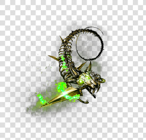 Enemy Kunai Green   Touken Ranbu Kunai  HD Png Download