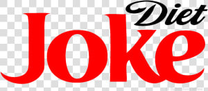Diet Coke Logo Png   Diet Joke  Transparent Png