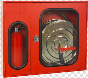 Duntop Canvas Fire Hose Cabinet Fire Hose Box With   Fire Hose  HD Png Download