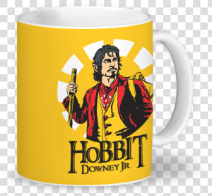 Caneca Hobbit Downey Jr De Que Desenholegalna   Coffee Cup  HD Png Download