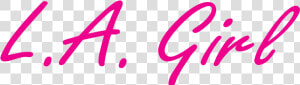 Transparent Its A Girl Png   La Girl Cosmetics Logo  Png Download