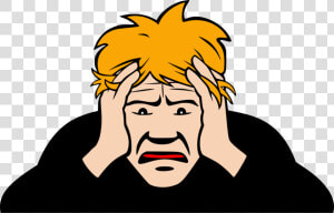 Emotion art facial Hair   Frustration Png  Transparent Png