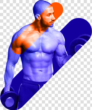 Muscle Clipart Fit Man   Man Fitness Png  Transparent Png
