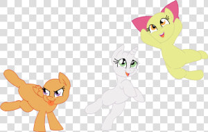 Fillies Base By Casey The Unicorn d635adh   Cartoon  HD Png Download