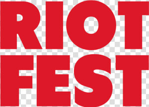 Riot Fest Logo Png  Transparent Png