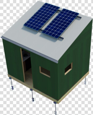 The Hub Includes Solar Panels That Provide All Of The  HD Png Download