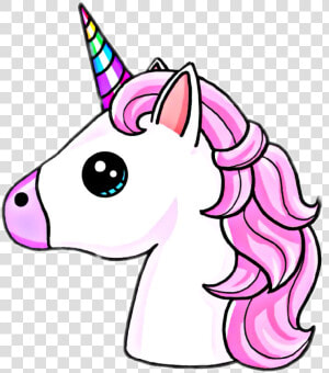 Transparent Unicorn Face Clipart   Easy Unicorn Drawing  HD Png Download