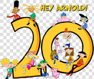 Hey Arnold 20th Anniversary  HD Png Download