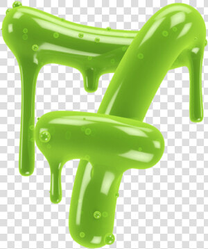 Toxic Green Font   Water Gun  HD Png Download
