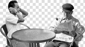 Reading Newspaper  HD Png Download