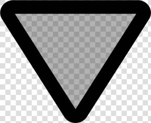 Vector Triangles Upside Down   Hand Drawn Triangle Vector  HD Png Download
