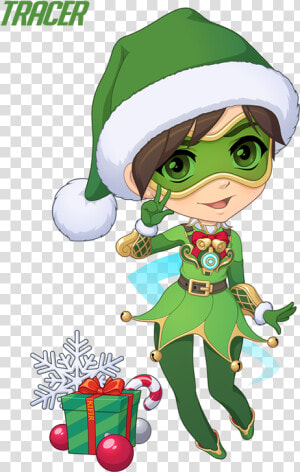 Tracer Jingle Skin Fanart  HD Png Download
