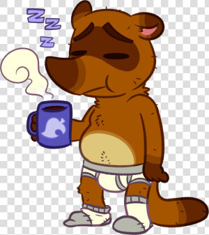 Transparent Tom Nook Png   Animal Crossing Digby In Underwear  Png Download
