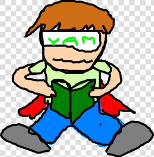 Superman Read Svg Clip Arts   Tchoupi Rentre À L École  HD Png Download