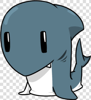 Shark Transparent Cute   Cute Great White Shark Drawings  HD Png Download