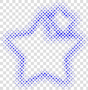 Free Star Effect Png   Halftone Logo  Transparent Png