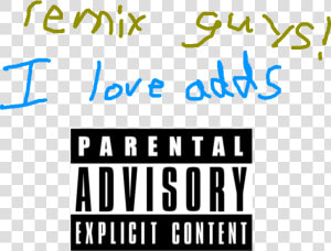 Parental Advisory Explicit Content  HD Png Download
