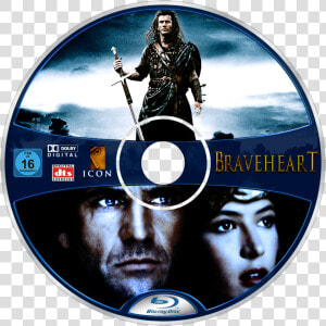 Brave Heart Blu Ray Label  HD Png Download