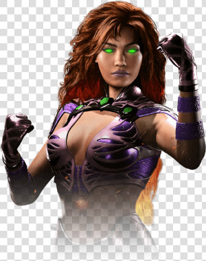 Starfire Injustice 2 Png  Transparent Png
