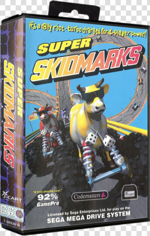 Transparent Skid Marks Png   Super Skidmarks Mega Drive  Png Download
