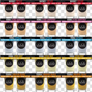 60 Shots   5 Flavors Title Liqs Case   Military Rank  HD Png Download