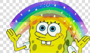 Bob L Éponge Imagination  HD Png Download