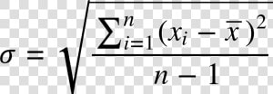 Confused Math Png   Sigma Population Standard Deviation  Transparent Png
