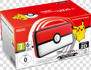 Nintendo 2ds Xl Pokéball  HD Png Download