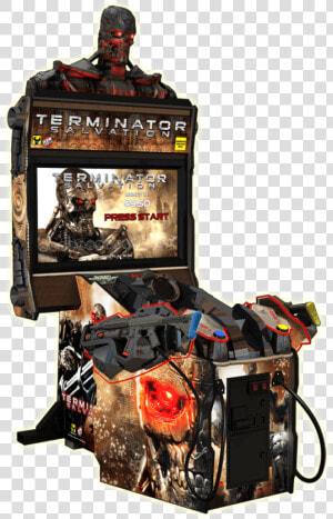 Terminator Salvation Cabinet   Terminator Salvation Arcade Cabinet  HD Png Download