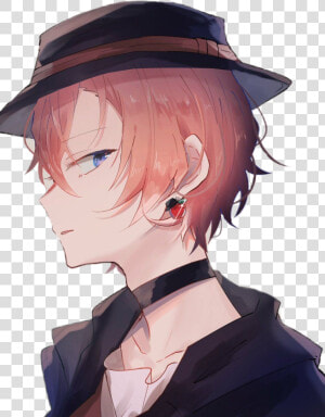 Manga Anime Boy Hat   Png Download   Anime Boy With Cowboy Hat  Transparent Png